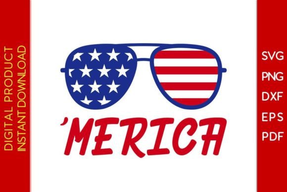 American Flag Merica 4th of July SVG Review