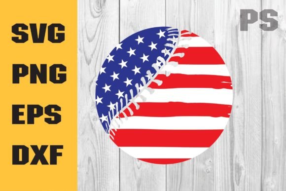 Baseball Flag Svg for Crafts and Graphics