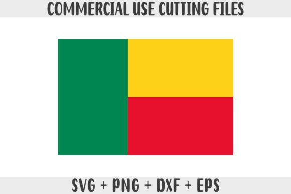Benin Flag SVG Original Colors