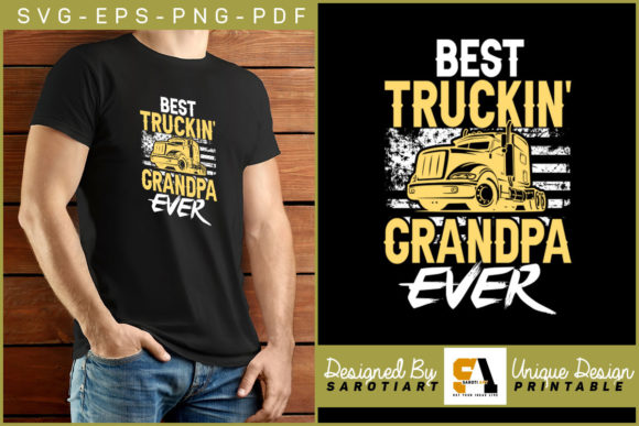 Best Truckin Grandpa Ever Embroidery Design Review