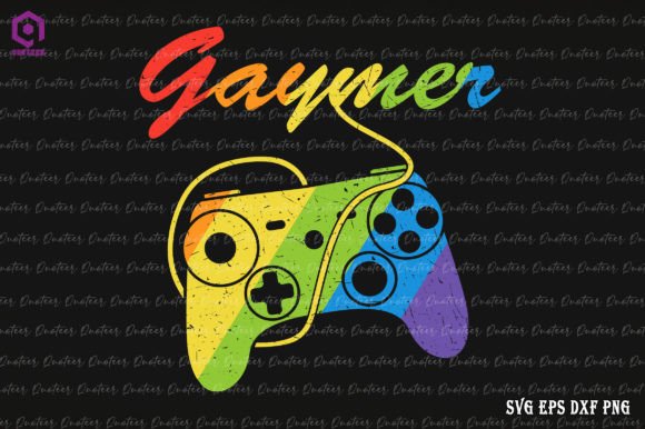 Gaymer Rainbow Flag Embroidery Design