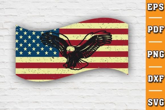 Us Flag 4th of July Graphics for Crafts and Marketing