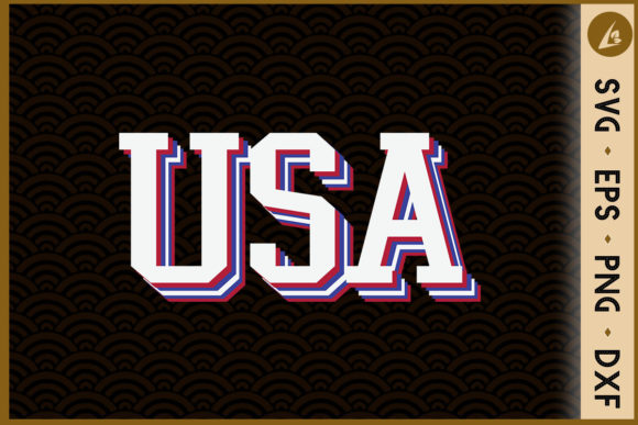 USA Patriotic American Flag 4th of July Graphics for Crafts